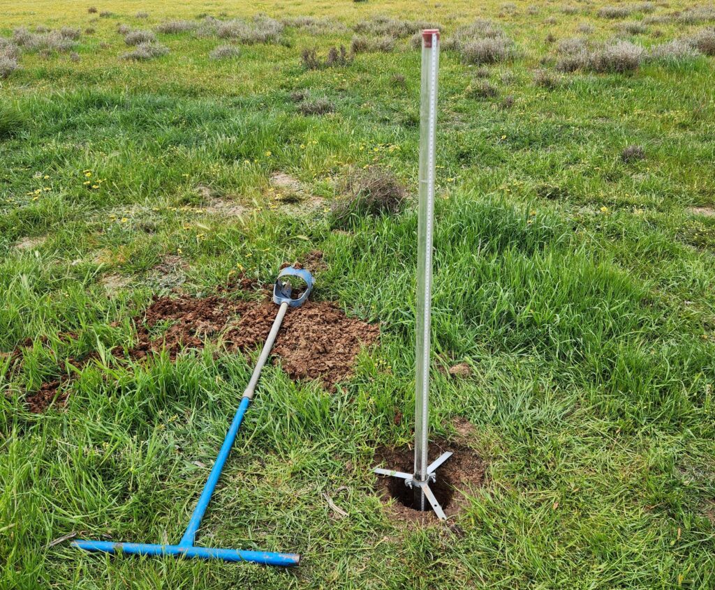 Percolation testing for a land capability assessment